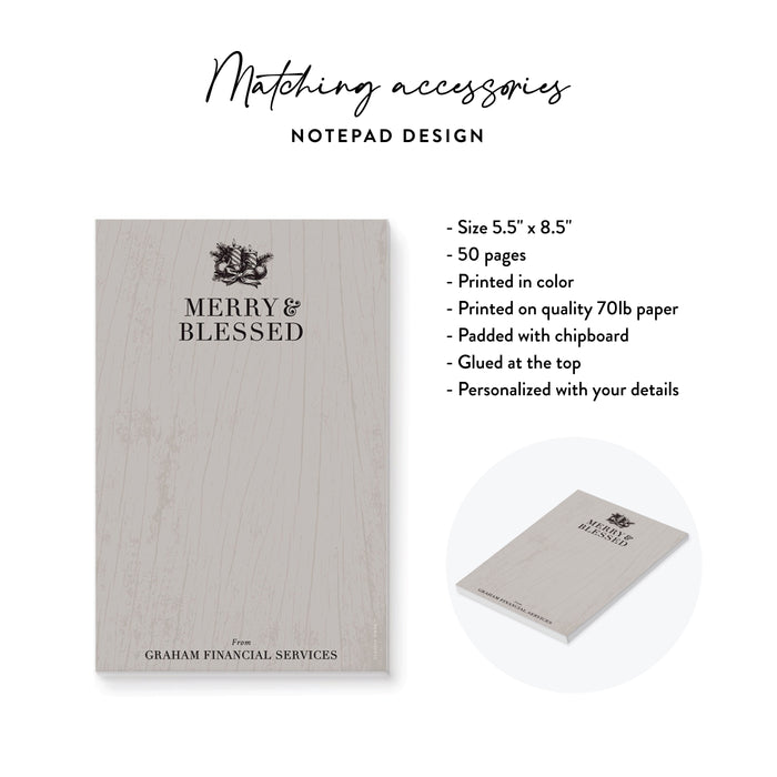 Eat Drink Be Merry Company Holiday Party Invitation Christmas Event