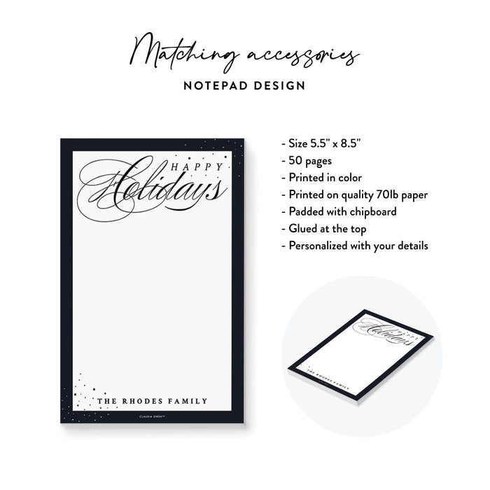 Elegant Winter Holiday Party Invitation