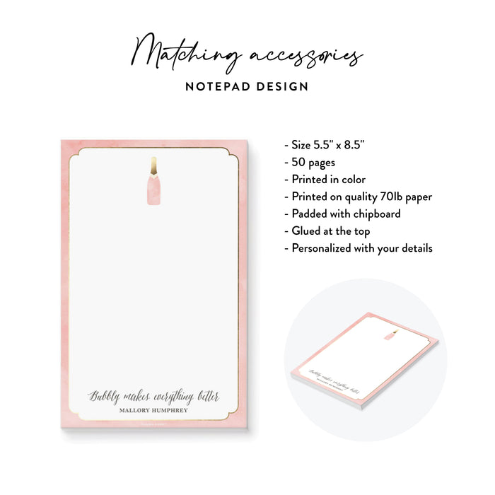 Galentine's Day Invitation Blush Pink Champagne Party