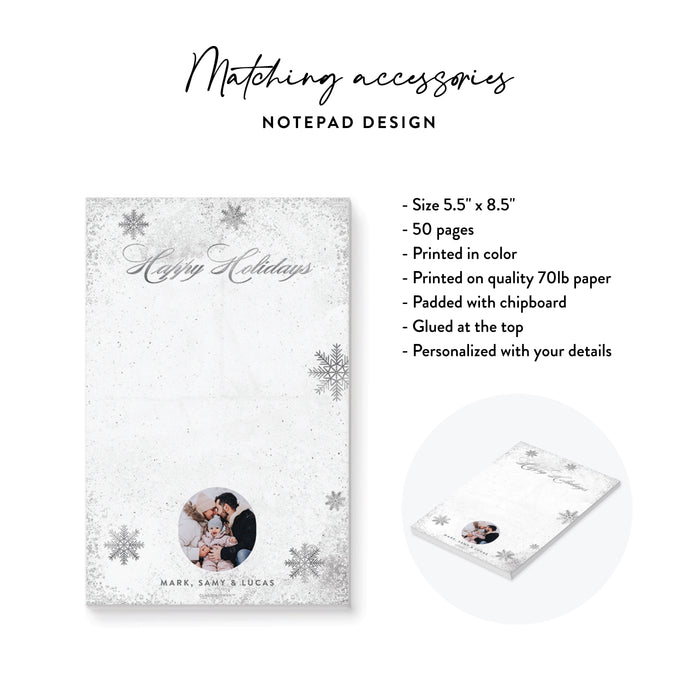 White Christmas Party Invitation Elegant Winter Gala Design