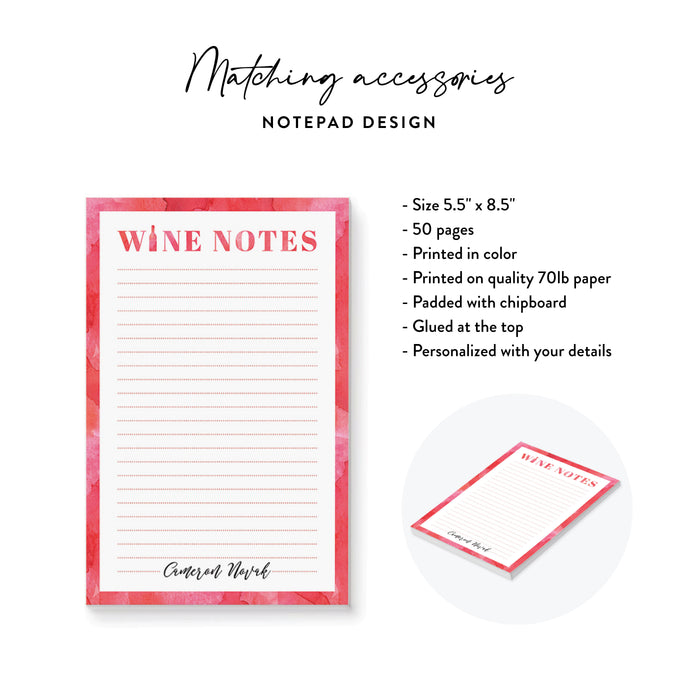 Personalized New Year’s Eve Party Invitation in Red Watercolor