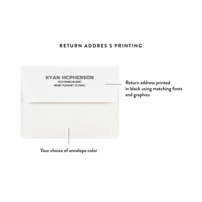 Personalized Modern Photo Bar Mitzvah Invitation in Gray
