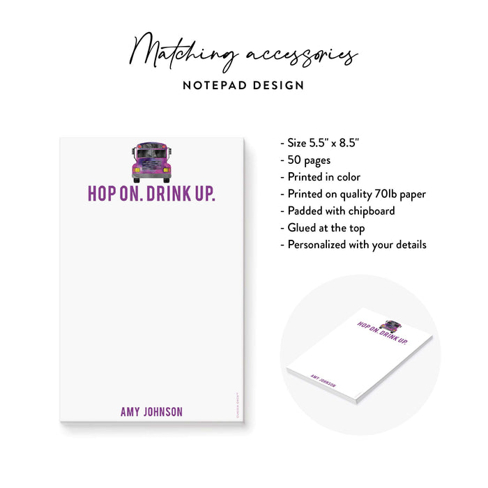 Party Bus Birthday Invitation Bar Hop Adult Birthday Invite