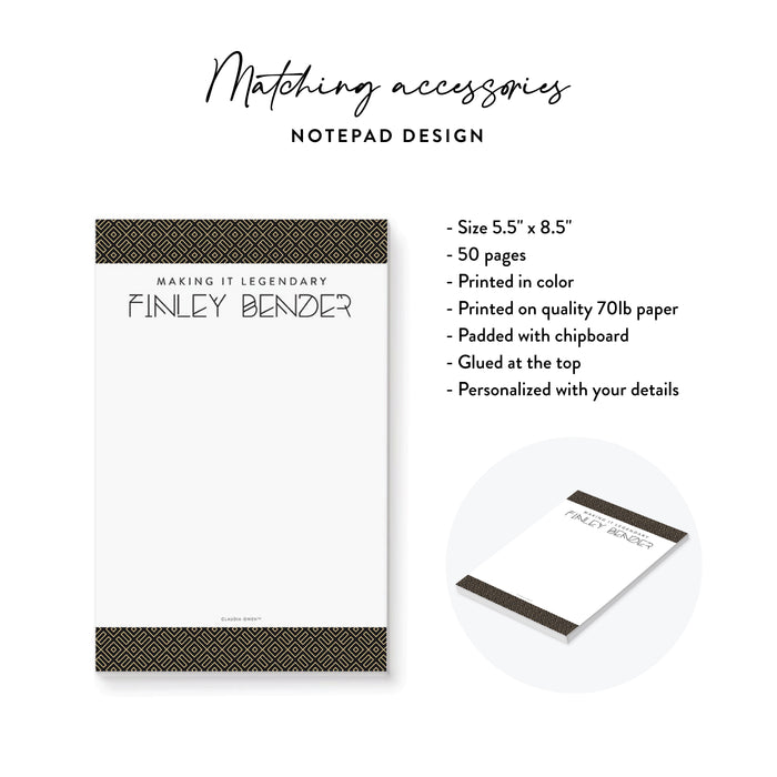 Bachelor Party Invitation Black Gold Elegant Men’s Invite