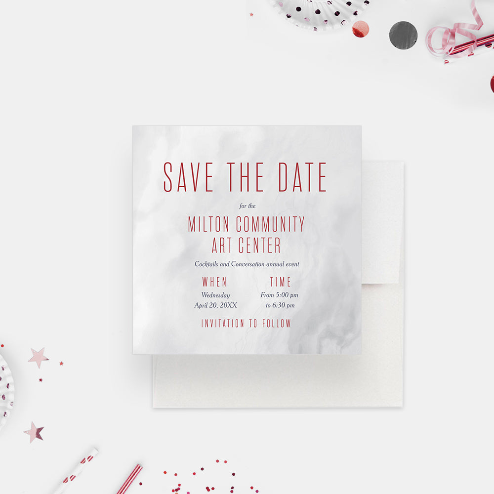 Impact Influence and Input Invitation Card for Business Events, Annual ...