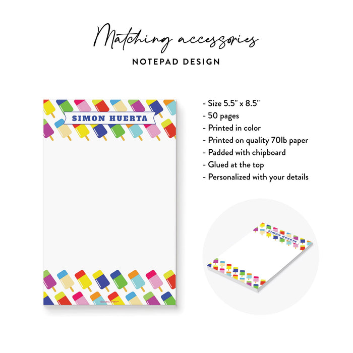 Popsicle Birthday Invitation Summer Party Design