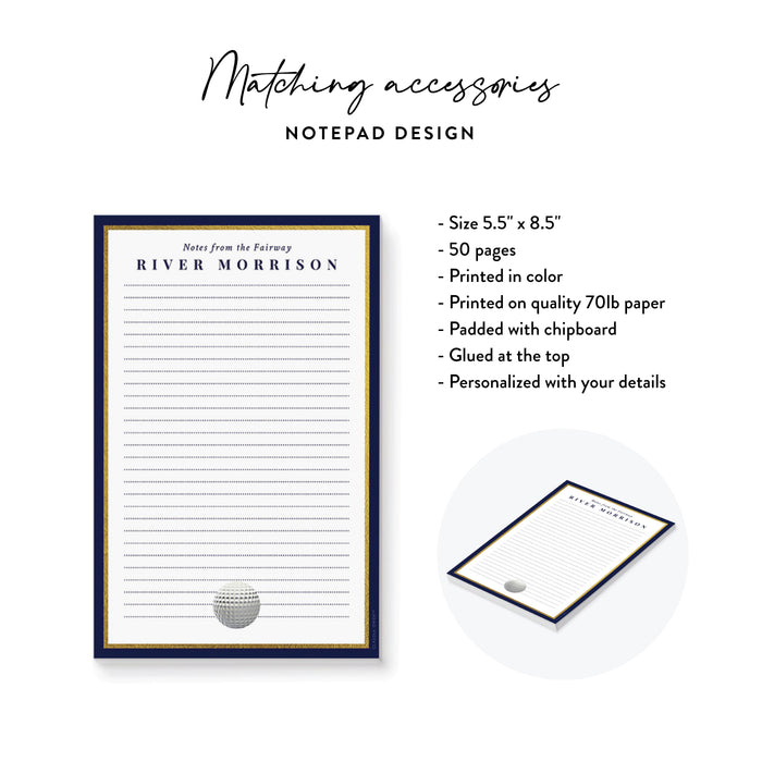 Personalized Golf Birthday Party Invitation Par Tee
