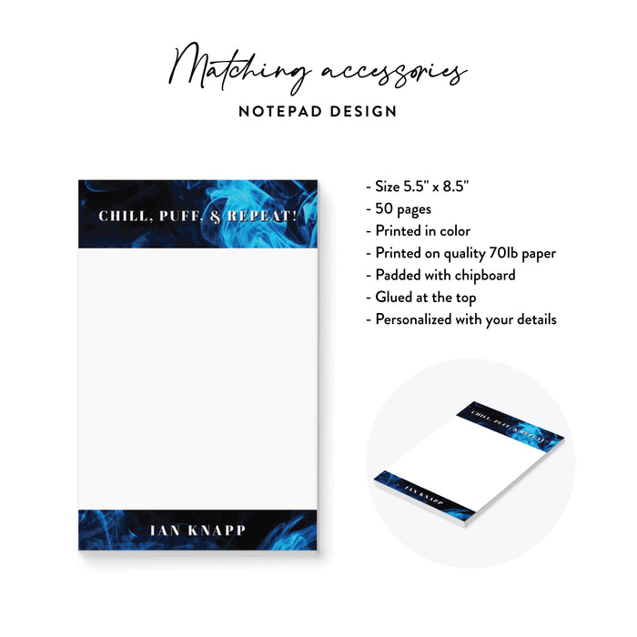 Men’s Toasts and Cigars Birthday Invitation Blue Smoke Cigar Party