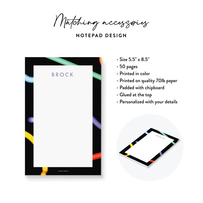 Kids Glow Party Birthday Invitation Fun Neon Party Design