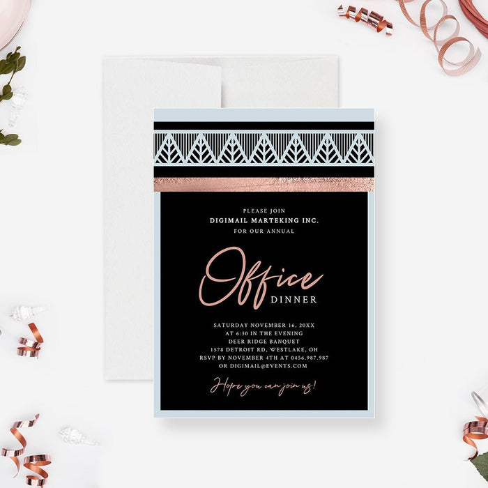 Office Party Invitation Template