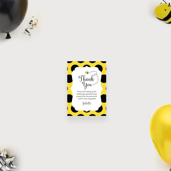 Bumblebee Birthday Party Invitation, Bee Party Bee Invites, Honey Bee Children's Birthday, Kid's 1st 2nd Birthday, Happy Bee Day