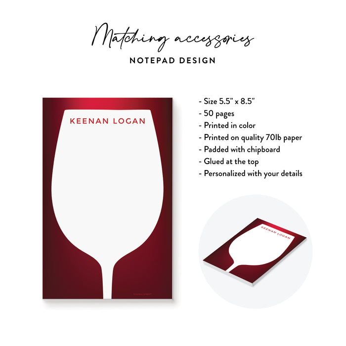 Wine and Dine Engagement Party Invitation Dinner Theme Card