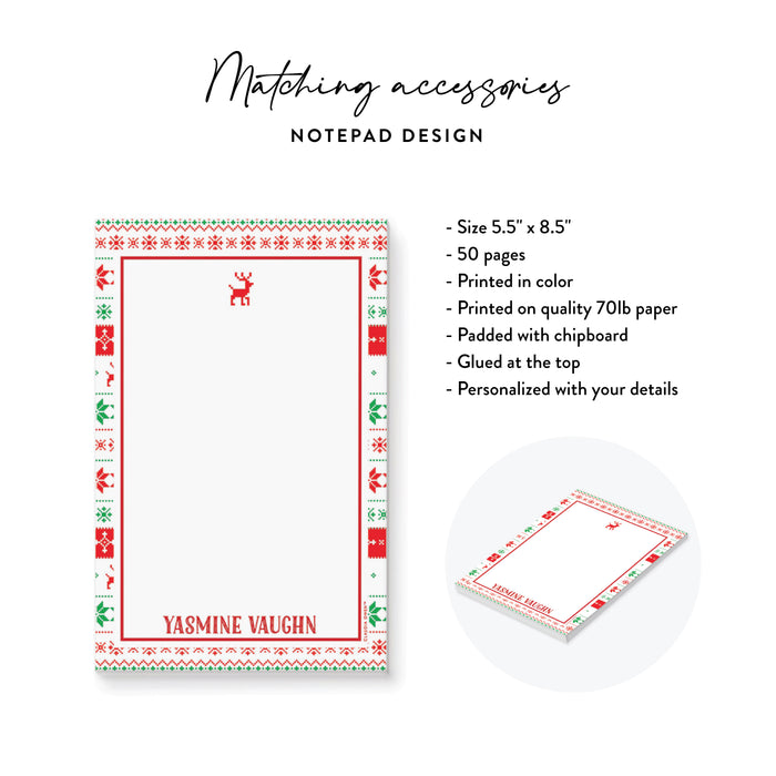 Ugly Christmas Sweater Holiday Party Invitation
