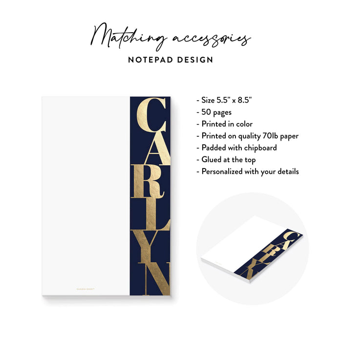 Business Gala Invitation Card in Navy Blue and Bold Gold, Elegant Party Invitations for Corporate Fundraiser, Company Awards Night Invites