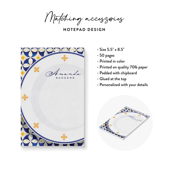 Birthday Dinner Party Invitation Card with Plate and Tablecloth Design, Italian-Inspired Event Invitations for Dinner Party