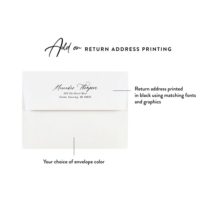 Personalized Greenery Wedding Note Cards with Monogram Wreath