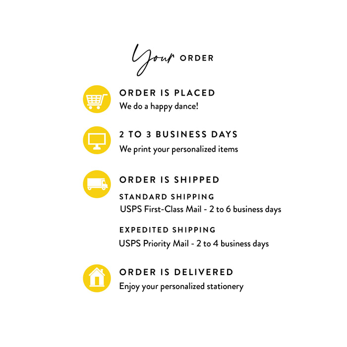 Personalized Men’s Note Card Vintage Gentleman Stationery