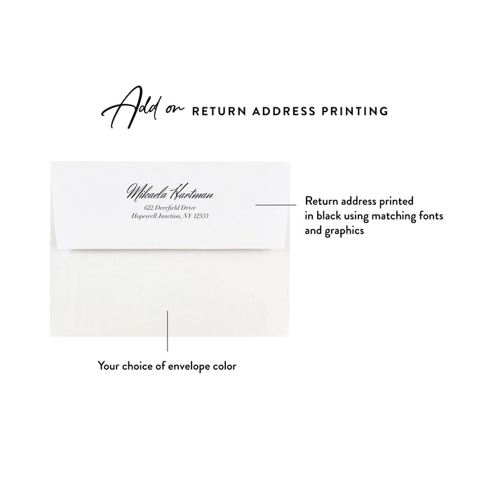Personalized Gold Grapevine Vineyard Wedding Thank You Card
