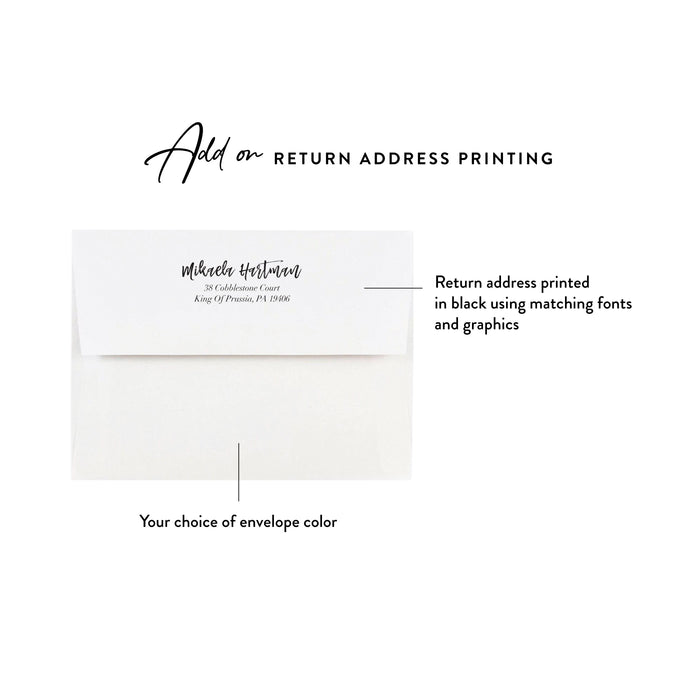 Personalized Photo Pregnancy Announcement Card for Expecting Parents