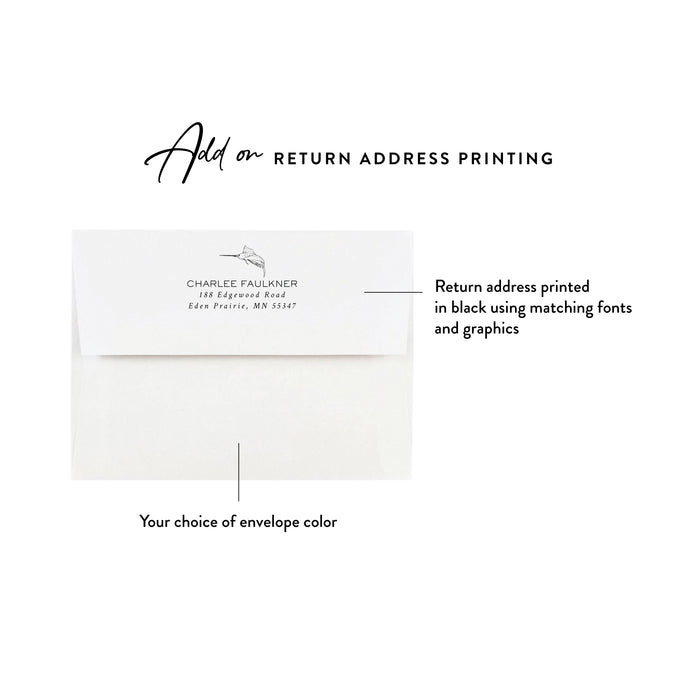 Personalized Fishing Note Cards Swordfish Stationery