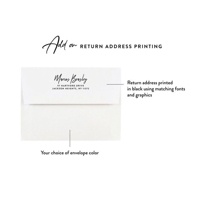 Personalized Poolside Note Card Summer Stationery