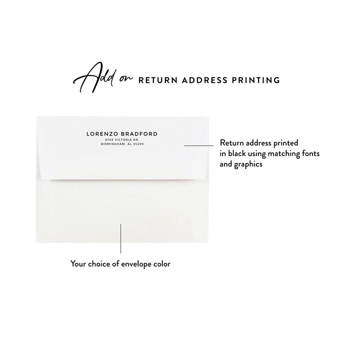 Lime Personalized Cocktail Party Thank You Card Stationery Set