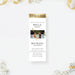 The image is a wedding invitation card featuring a couple in a photograph, with text providing details about the wedding event.