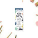 Art party ticket invitation with a colorful paint-splatter design for a kids' birthday celebration.