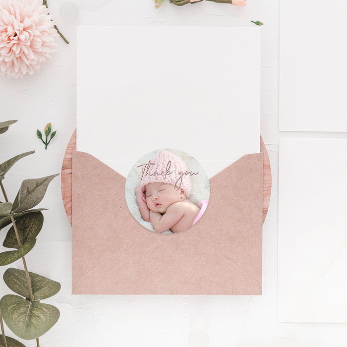 Personalized Baby Shower Invitation Blush Pink Theme for Girls