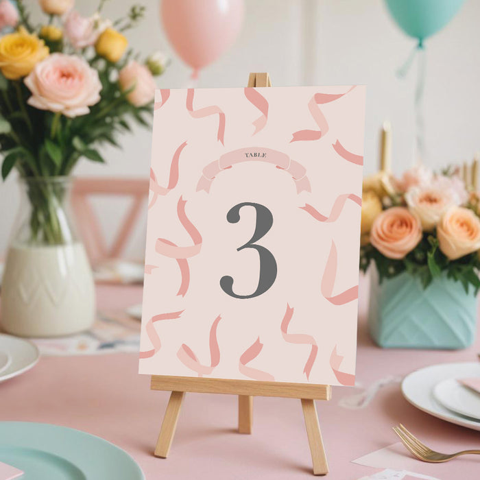 Personalized Baby Shower Invitation Blush Pink Theme for Girls