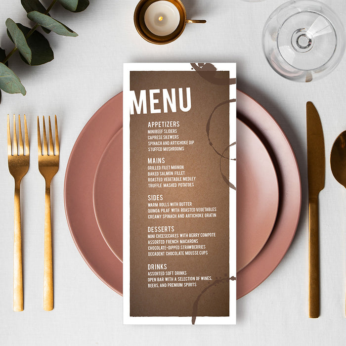 Bachelor Party Invitation Modern Stag Night Party Card
