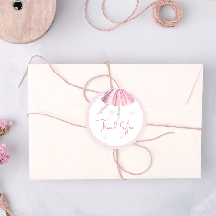 Ballerina Birthday Invitation Ballet Dance Party Card