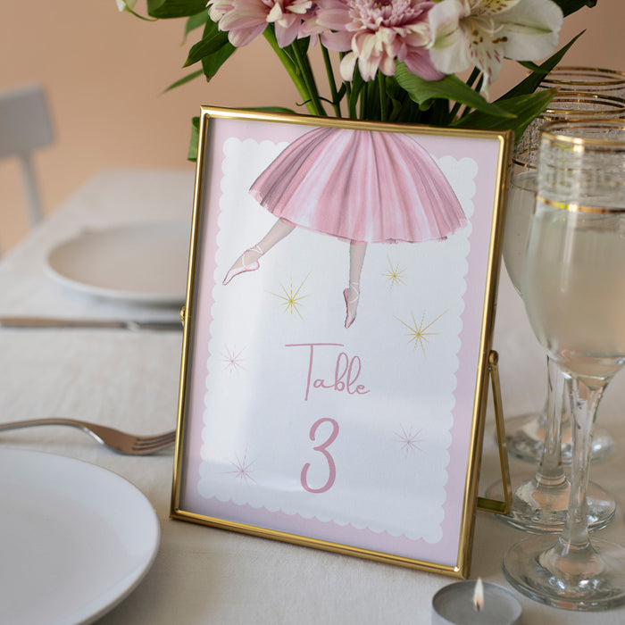 Ballerina Birthday Invitation Ballet Dance Party Card