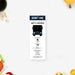 Admit one ticket style birthday invitation with bus illustration with a clean, modern layout