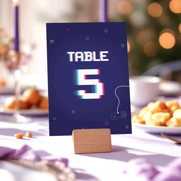 Gamer Bar Mitzvah Invitation Video Game Party Invite