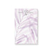 Custom notepad featuring soft lavender watercolor foliage and a Star of David, making it a perfect gift for Jewish coming-of-age celebrations.