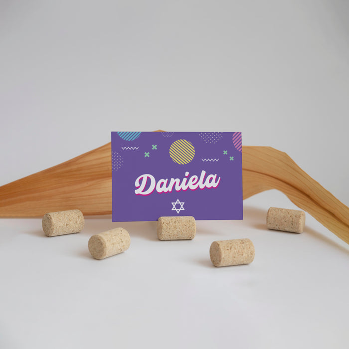 Roller Skating Bat Mitzvah Invitation Fun Modern Design