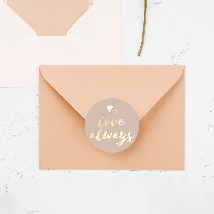 Personalized Photo Engagement Party Invitation with Gold Accents