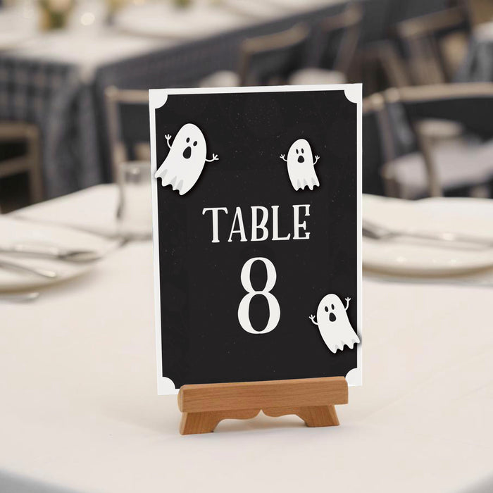 Halloween Birthday Invitation Cute Ghost Party Card