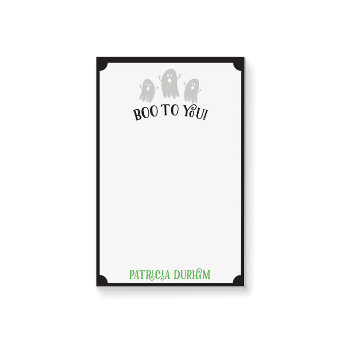 Halloween Birthday Invitation Cute Ghost Party Card
