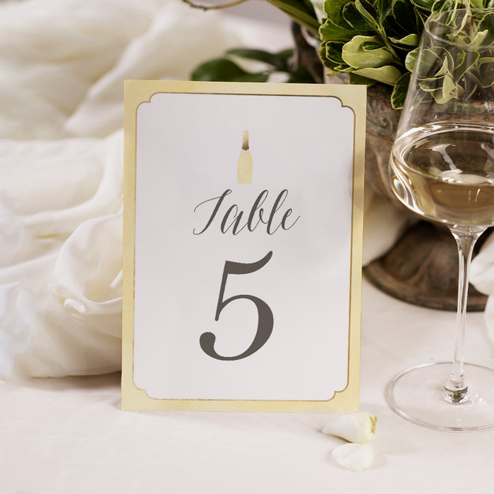 Elegant Pop the Champagne Birthday Invitation Card