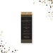 Bachelor party ticket invitation black gold admit one