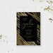 Black and gold gala invitation card digital template for fundraisers and black tie events.