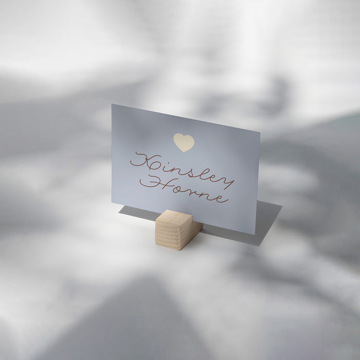 Personalized Baby Shower Invitation Blue Wavy Border