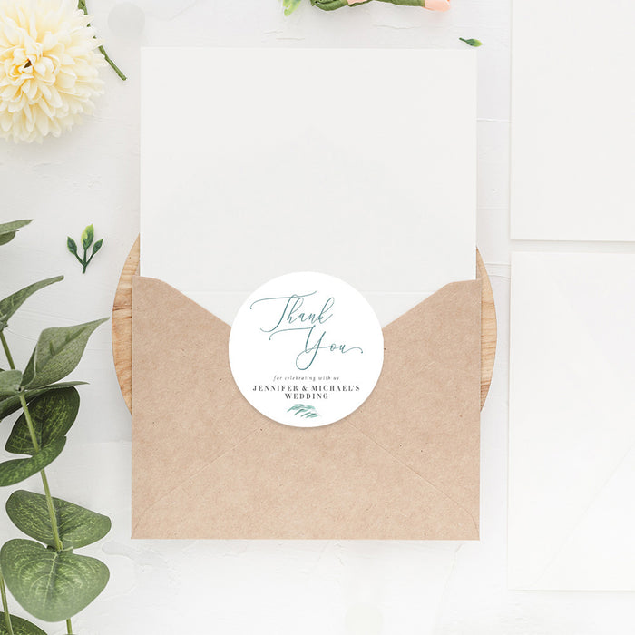 Elegant Eucalyptus Wedding Invitation Botanical Greenery Design