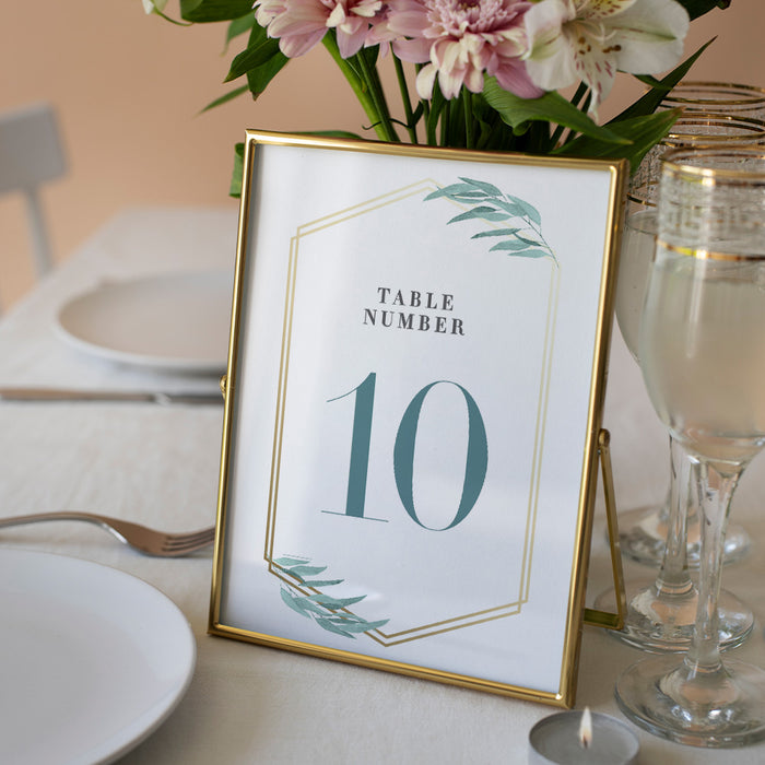 Elegant Eucalyptus Wedding Invitation Botanical Greenery Design