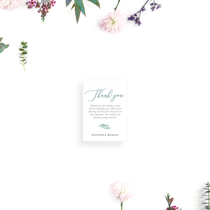 Elegant Eucalyptus Wedding Invitation Botanical Greenery Design