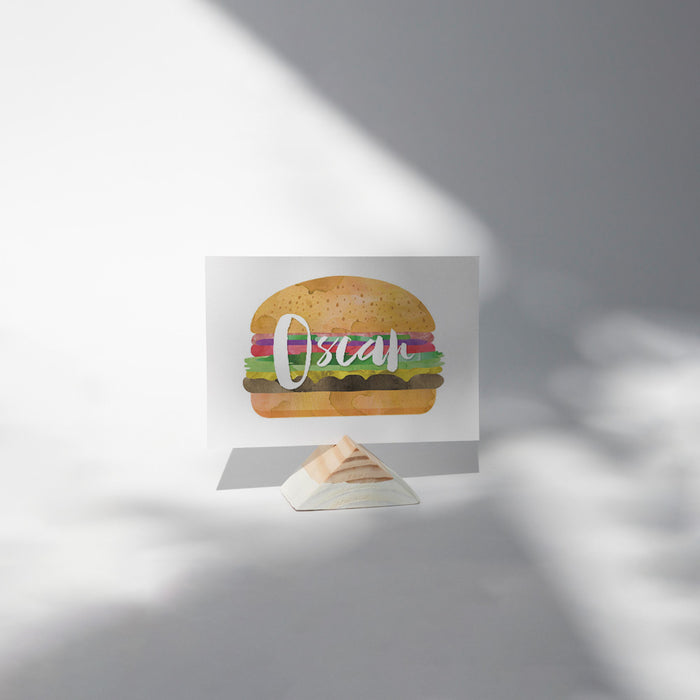 Burger Birthday Party Invitation Summer Cookout Invite