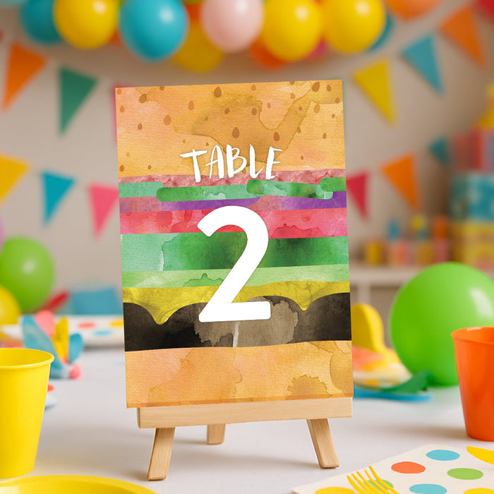 Burger Birthday Party Invitation Summer Cookout Invite