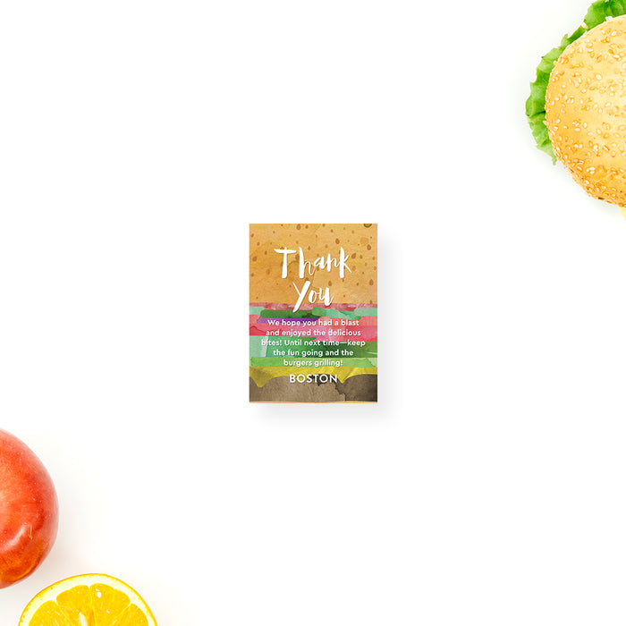 Burger Birthday Party Invitation Summer Cookout Invite